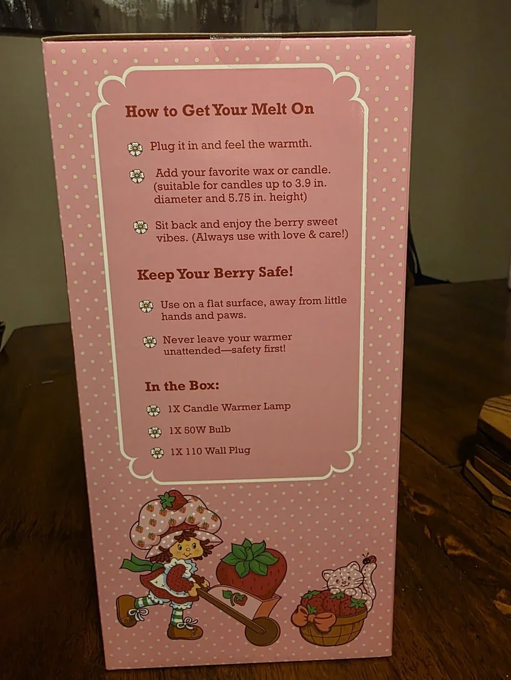 Strawberry Shortcake Candle Warmer